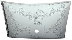 700-01 11IN SQUARE GLASS/REPLA