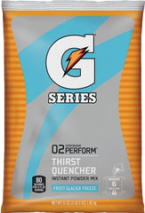 Gatorade 33676 Thirst Quencher Instant Powder Sports Drink Mix, Powder, Glacier Freeze Flavor, 51 oz Pack