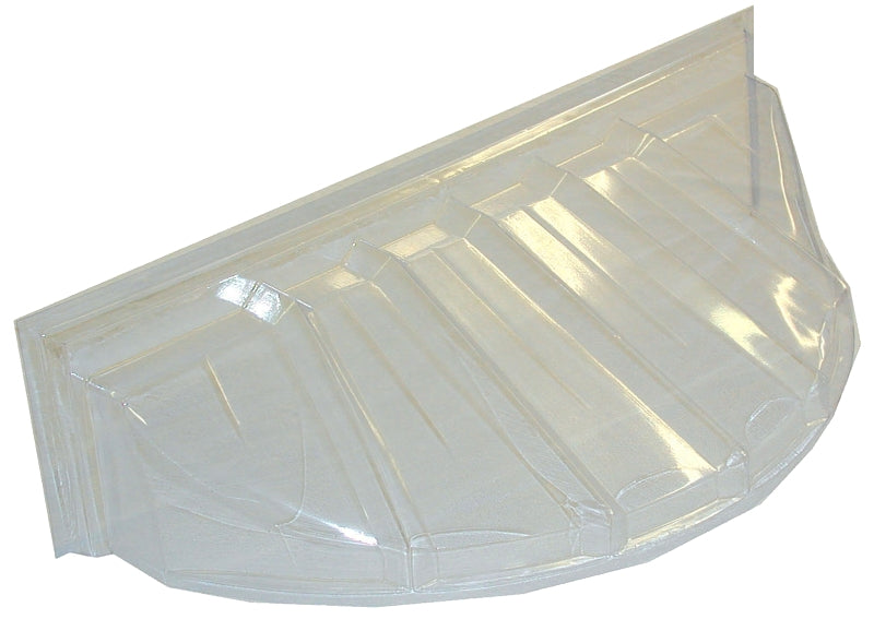 Maccourt W4419 Window Well Cover, 19 in L, 44 in W, Plastic