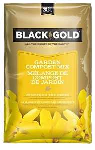 Black Gold 1411602.LT028.3P Garden Compost Blend, 28.3 L