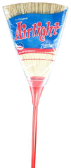 Zephyr Airlight 32150 Broom, Broomcorn Bristle, Wood Handle