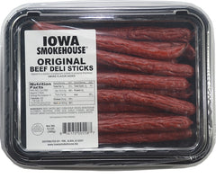 Iowa Smokehouse IS-BDO Beef Deli Stick, Original, 13 oz, Pack