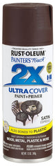 2X Ultra Cover 249081 Spray Paint, Satin, Espresso, 12 oz, Can