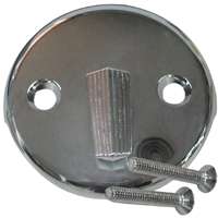 ProSource 24354 Bathtub Face Plate, Silver, Chrome, For: Bath Tub
