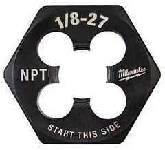 Milwaukee 49-57-5389 Threading Die, 1/8-27 Thread, NPT Thread, HCS