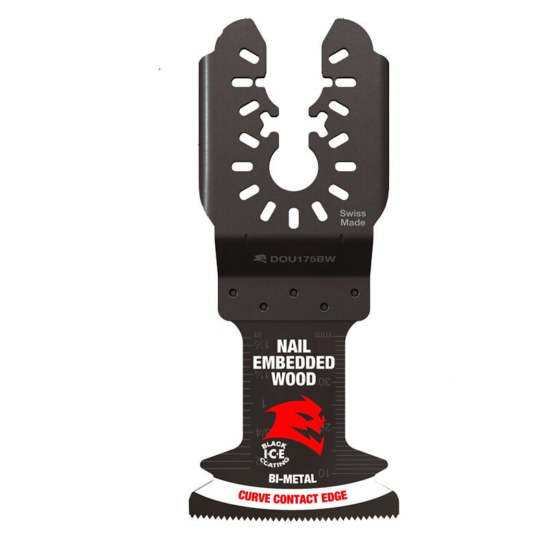 Diablo Demo Demon DOU175BW3 Oscillating Blade, 1-3/4 in D Cutting, Bi-Metal