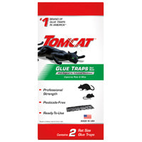 Tomcat 0362810 Rat Glue Trap, 9-3/4 in L, 4-5/8 in W, 1/2 in H, Glue Locking