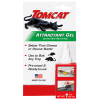 Tomcat 0362210 Attractant Gel, 1.38 in L, 3.63 in W, 6-1/2 in H, Gel Locking