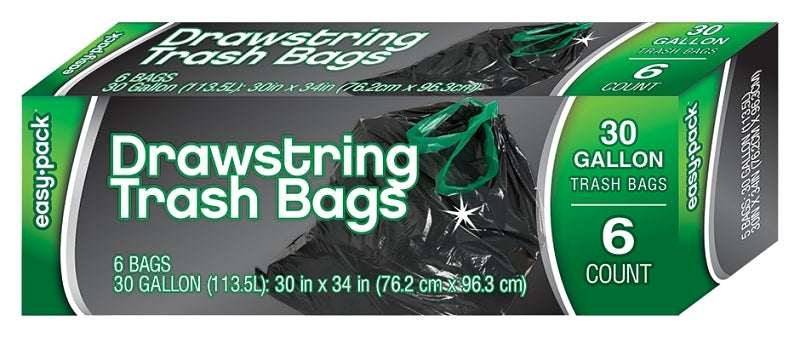 1321 BAG TRSH W/ DRSTG 6CT 30G