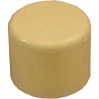 Nibco T00210D Pipe Cap, 1/2 in, Slip-Joint, CPVC, SCH 40 Schedule