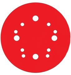 Diablo DCD050120H04G Sanding Disc, 5 in Dia, 120 Grit, Fine, Ceramic Abrasive, 12-Hole