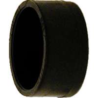 Canplas 103082BC Pipe Cap, 2 in, Hub, ABS, Black, SCH 40 Schedule