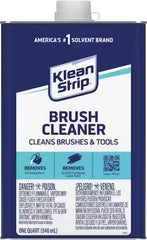 Klean Strip QBC12C Brush Cleaner, Liquid, 1 qt Can