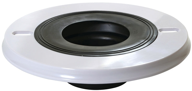 Next by DANCO HCP110X Wax Ring Cap, Plastic, White, For: Any Pipe, Toilet or Collar Size