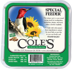 Cole's Special Feeder SFSU Suet Cake, 11 oz