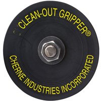 Cherne 270188 Cleanout Plug, 4 in, ABS, Yellow