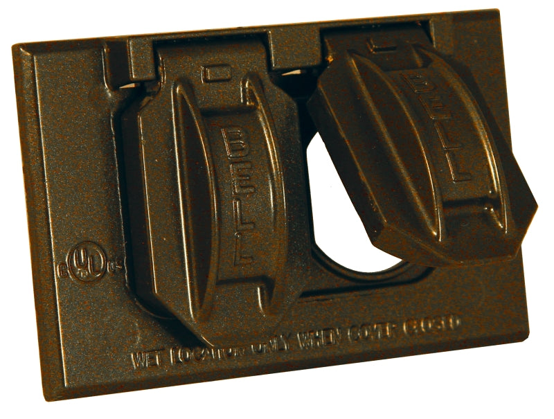 5180-2 WP CVR HRZ DPLX BRNZ 1G