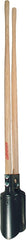 Razor-Back 78004 Post Hole Digger, 10-3/4 in L Blade, Riveted Blade, HCS Blade, Hardwood Handle, 58-3/8 in OAL