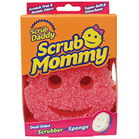 Scrub Daddy SM2016I 2-Sided Scrub Sponge, 4 in W, Polymer Foam, Pink