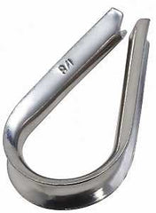 National Hardware 4232BC Series N830-305 Rope Thimble, Stainless Steel
