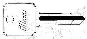 MR2 KEY METAL ROUSSEAU