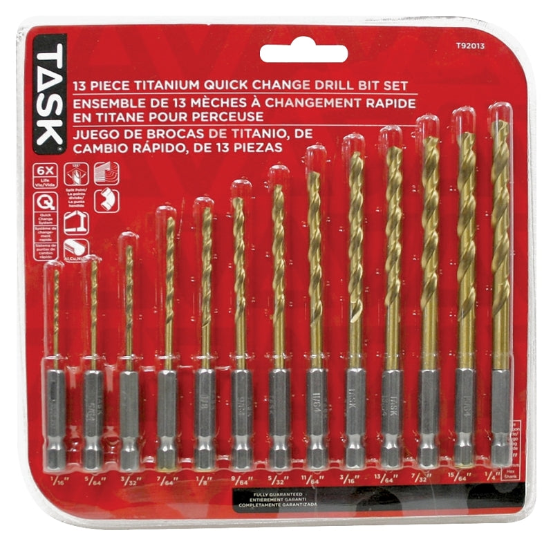 T92013 13 PC SET: 1/16IN TO 1/