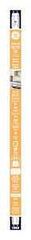 GE Industrial Solutions 37163 LED Bulb, Linear, T8 Lamp, G13 Lamp Base, Frosted, White Light, 3000 K Color Temp