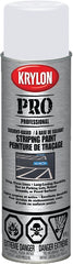 Krylon 45886 Inverted Marking Spray Paint, White, 18 oz
