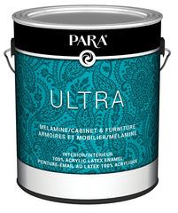 Para PR0048500-16 Cabinet/Door and Trim Paint, Water, Melamine, White, 1 gal, 420 to 480 sq-ft Coverage Area