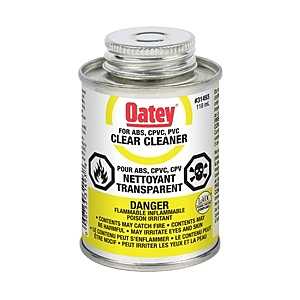 Oatey 48945 Pipe Cleaner, Clear, 118 mL