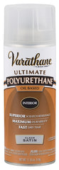 Varathane 9181 Polyurethane, Liquid, Clear, 11.25 oz, Aerosol Can