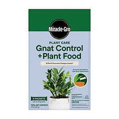 Miracle-Gro GNAT Control Plus 3064304 Plant Food, Granular, 3-0-0 N-P-K Ratio
