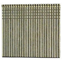 ProFIT 0718202 Series Finish Nail, Glue Collation, 1 in L, 18 ga, Steel, Electro-Galvanized, Brad Head, Smooth Shank