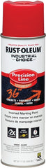 Industrial Choice 203029 Inverted Marking Spray Paint, Semi-Gloss, Safety Red, 17 oz, Can