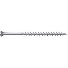 Camo 0350154S Screw, #8 Thread, 2-1/2 in L, Trim Head, Star Drive, Type 17 Slash Point, 316 Stainless Steel