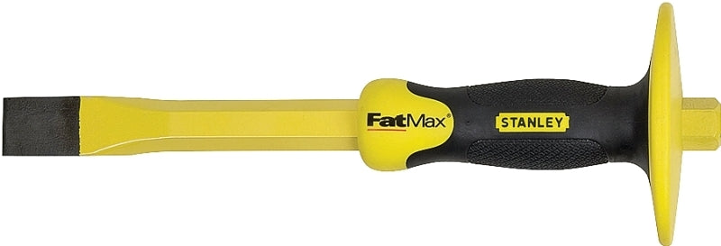 Fatmax FMHT16494 Cold Chisel with Guard, 1 in Tip, 12 in OAL, Steel Blade