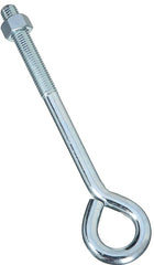 National Hardware N347-682 Eye Bolt, 5/8 in Thread, 3-3/4 in L Thread, 1-1/4 in ID Dia Eye, 560 lb Working Load, Steel