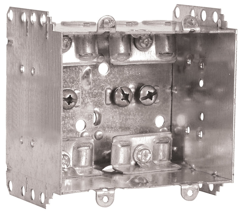 Hubbell 2104LLEUVP6 Stud Device Box, 1-Gang, Value Pack