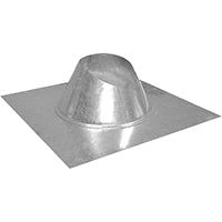 Imperial GV1383 Roof Flashing, Steel, For: 4 in Dia Pipe