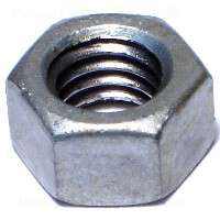 Midwest Fastener 05617 Hex Nut, Coarse Thread, 3/8-16 Thread, Galvanized