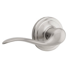 Kwikset Signature Series 788TNL 15 LH CP Half Dummy Door Lever, Satin Nickel, Zinc, Residential, Left Hand, 2 Grade