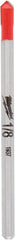 Milwaukee 48-20-8980 Drill Bit, 1/8 in Dia, 2 in OAL, 1/8 in Dia Shank, Round Shank