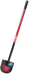 BULLY Tools 92702 Caprock/Pony Shovel, 9 in W Blade, 12 ga Gauge, Steel Blade, Fiberglass Handle, Long Handle