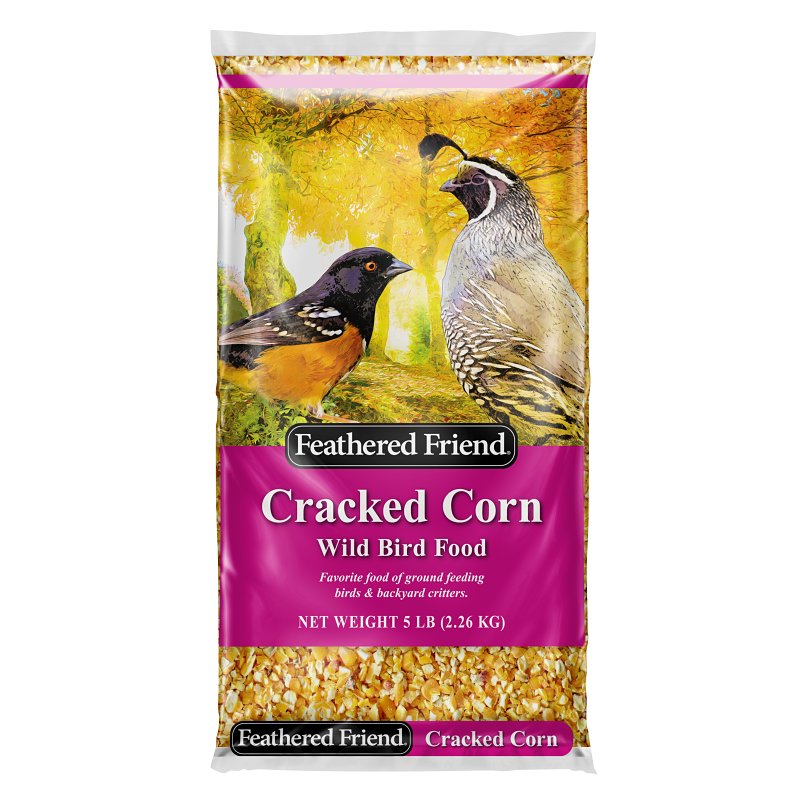FOOD BIRD CORN CRACKED 5LB