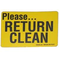 RCL23 RENTAL DECAL PLS RTN CLN