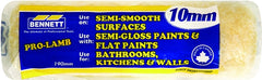 BENNETT PL 1007 Paint Roller Refill, 10 mm Thick Nap, 190 mm L, Fabric Cover