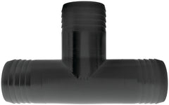 Green Leaf T38P Hose Adapter Tee, Polypropylene, Black