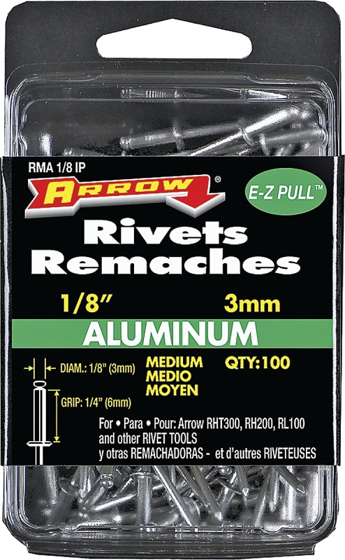 RMA 1/8M IP BX100 RIVET BLIND