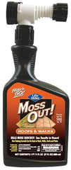 Moss Out! 100503872 Moss Killer, Liquid, Spray Application, 27 oz Bottle