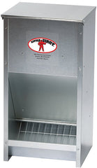HIGH CAPAC POULTRY FEEDER GALV
